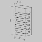 Уличные светильники Maytoni O034WL-01B Remsa