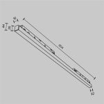 Трековое освещение Maytoni TR030-4-30WTW-DSZ-B BASIS