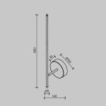 Настенные светильники Maytoni C085WL-L12BS2.7K Elegant