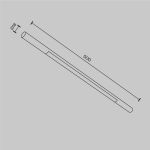 Трековое освещение Maytoni C100CL-L500-12W3-6K-B BASIS