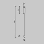 Трековое освещение Maytoni CA009PM-B Accessories for system Axity