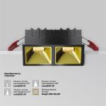 Точечные светильники Maytoni DL043-02-10W3K-SQ-B-1 Alfa LED