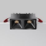 Точечные светильники Maytoni DL043-02-10W3K-SQ-B-1 Alfa LED