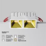 Точечные светильники Maytoni DL043-02-10W3K-SQ-W-1 Alfa LED