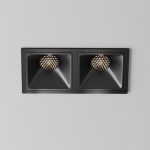 Точечные светильники Maytoni DL043-02-10W4K-SQ-B-1 Alfa LED