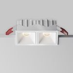 Точечные светильники Maytoni DL043-02-10W4K-SQ-W-1 Alfa LED