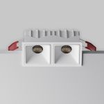 Точечные светильники Maytoni DL043-02-10W4K-SQ-W-1 Alfa LED