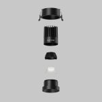 Точечные светильники Maytoni DL117-15W-4K-B Dip