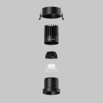 Точечные светильники Maytoni DL118-15W-4K-B Dip