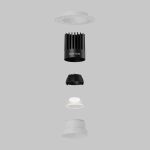 Точечные светильники Maytoni DL121-15W-4K-TRS-W Dip