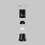 Точечные светильники Maytoni DL122-15W-2.7K-TRS-B Dip