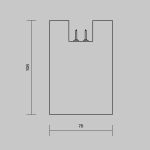 Трековое освещение Maytoni O-TR01-2-S-16WB3K Alfa