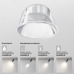 Трековое освещение Maytoni TR032-4-20WTW-M-DSZ-W FOCUS LED