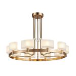 Люстры Newport 4338+2/C new gold 4330