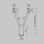 Трековое освещение Maytoni TR157-1-12W3K-B FOCUS LED