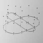 Трековое освещение Maytoni TRX154-2SR-D1500-B Busbar trunkings Flarity