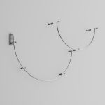 Трековое освещение Maytoni TRX154-2SR-D1800-B Busbar trunkings Flarity