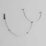 Трековое освещение Maytoni TRX154-2SR-D1800-B Busbar trunkings Flarity