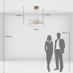 Подвесные светильники De City 424017201 Мадлен
