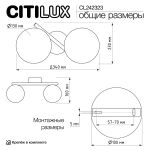 Настенные светильники Citilux CL242323 RONNY