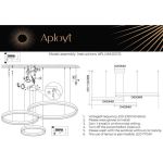 Люстры Aployt APL.049.03.115 Armel