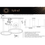 Люстры Aployt APL.049.03.60 Armel
