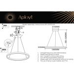 Люстры Aployt APL.049.13.40 Armel