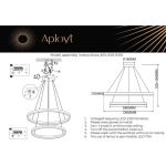 Люстры Aployt APL.049.13.90 Armel