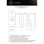 Люстры Aployt APL.060.03.45 Krysia