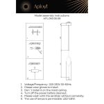 Подвесные светильники Aployt APL.060.06.08 Krysia