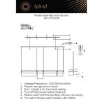 Люстры Aployt APL.071.03.55 Merod