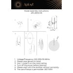 Настенные светильники Aployt APL.329.21.05 Luca