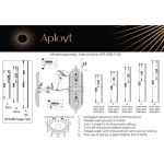 Настенные светильники Aployt APL.638.11.02 Danil
