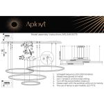 Люстры Aployt APL.049.03.175 Armel