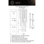 Люстры Aployt APL.059.03.56 Silveyn