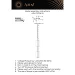 Подвесные светильники Aployt APL.070.06.10 Lakres