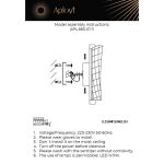 Настенные светильники Aployt APL.660.01.11 Klemens