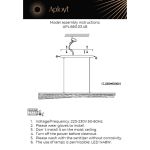 Люстры Aployt APL.660.03.48 Klemens