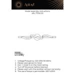 Настенные светильники Aployt APL.773.01.20 Sindrillon