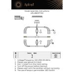 Люстры Aployt APL.856.07.100 Solandzh