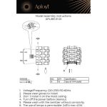Настенные светильники Aployt APL.861.01.02 Felikayt
