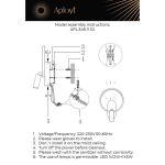 Настенные светильники Aployt APL.346.11.02 Monik