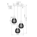 Подвесные светильники Moderli УТ000039597 Campo