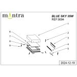 Точечные светильники Mantra 9094 BLUE SKY