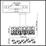 Люстры Odeon Light 5104/8A COINS