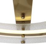 SL6245.212.01 Светильник потолочный ST-Luce золотистый/Прозрачный LED 1*40W 4000K FAGY