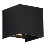 SL9513.401.01 Светильник уличный настенный ST-Luce черный/черный LED 1*10W 2700K