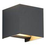 SL9513.701.01 Светильник уличный настенный ST-Luce серый/серый LED 1*10W 2700K