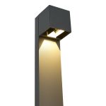 SL9513.705.01 Светильник уличный наземный ST-Luce серый/серый LED 1*12W 2700K