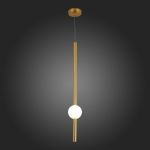Уценка SL1222.233.01 Светильник подвесной ST-Luce Золотистый/Золотистый, Белый LED 1*18W 4000K ANGURRA